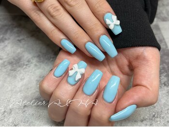 アトリエ アイハ(aiha)/ワンカラー×リボン