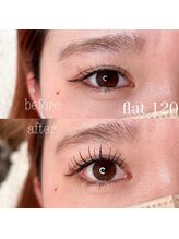 エルア アイラッシュ(elua eyelash)/フラットラッシュ120本¥5000