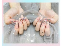 センシー ネイル スタジオ(Sensy Nail Studio)/長出しネイルのパーツ乗せ放題