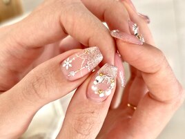 クリスマスネイル
