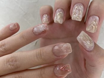 ピンク　ニュアンス