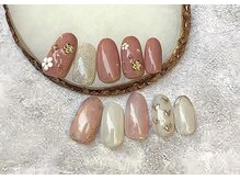 キュアバイアニーアンドジーノ(Qa by Annie&Gino)/春先取りネイル