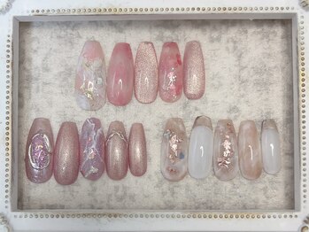 春のニュアンス定額デザイン♪