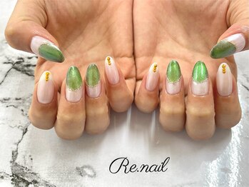 リーネイル 薬院店(Re.nail)/アート多め定額デザイン♪