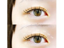 ミニョン(MIGNON)/３Dラッシュ80束　(束感仕上げ)