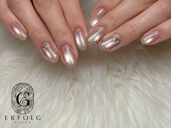 エアフォルクギンザ 横浜店(ERFOLG GINZA)/艶マグ上品ネイル[パラジェル]