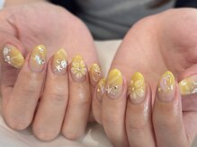 アース ネイルアンドアイラッシュ 甲府昭和店(HAIR & MAKE EARTH Nail&Eyelash)/【持ち込み】　こだわりデザイン