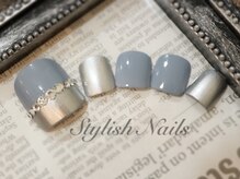 スタイリッシュネイルズ(Stylish Nails)/ツートンカラーメタリック