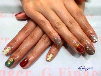 ジー フィンガー 千葉店(G)/秋色☆あしアシメトリー