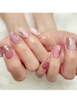 エーネイルルーム(A.Nail.room)/ミラーネイル