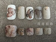 ナナ 白金高輪(nana)/秋っぽアルコールインクアート