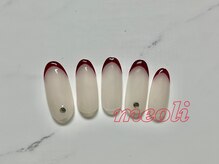 ミオリィ(meoli)/フレンチ＋ストーンアート