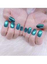 ネイルサロン 優/つやつやサテンミラー★