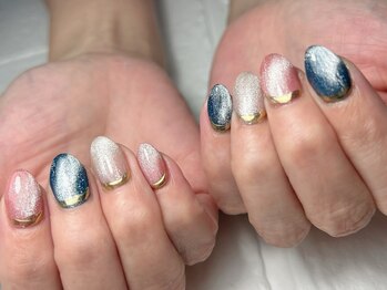 ブリスフルハピネス(Blissful happiness)/マグネット三昧ネイル