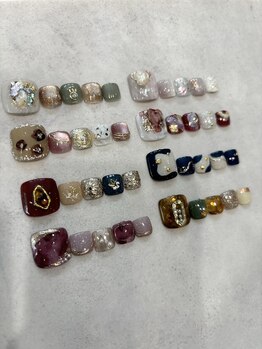 ニキ ヘアー ネイル(niki hair nail)/【FOOT】定額8250円