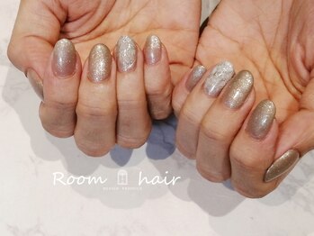 もやもやニュアンスネイル