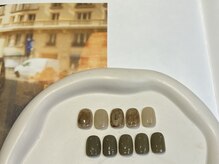 エピックベース(epic bace)/ニュアンスネイル/冬ネイル