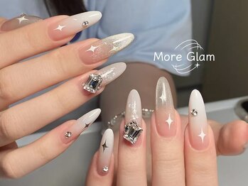 モアグラム 原宿竹下口店(More Glam)の写真/好みに合わせて選べる定額コース多数！上品ワンホンネイル・韓国ネイルデザインも豊富で大満足の仕上がりに