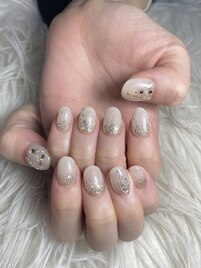 クリスマスネイル