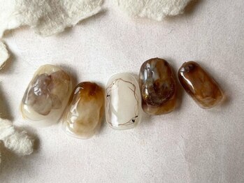 アイネイルズ 梅田店(I nails)/個性派もやもやニュアンス