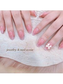 2本アートnail