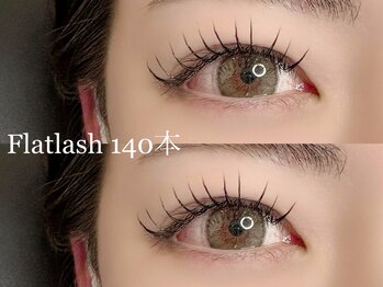 カミエユニ(Kamie-uni-)/フラットラッシュ140本/束感