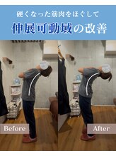 アーク コンディショニングラボラトリー ジユウガオカ(ARK Conditioning Laboratory)/脊柱伸展可動域の改善