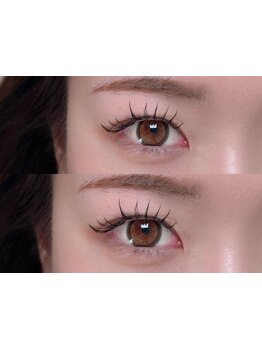 目の形にあったエクステ提案が得意