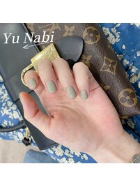 ちゅるん ワンカラーネイル