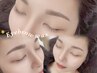 【骨格診断＋黄金比分析♪】眉毛ワックス（間引き・カット・眉メイク込)¥4300