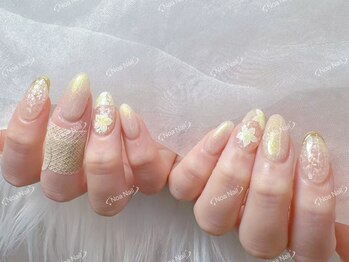 フラワーネイル 春ネイル