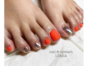 ネイル&アイラッシュ ルミア(Nail & Eyelash LUMIA)/フットネイル