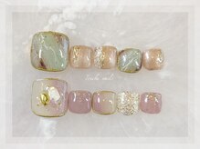 トゥーシェネイルズ(Touche'nails)/夏フットネイル