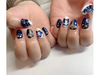 ブランシェ(BLANCHE)/クリスマスネイル