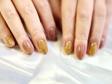 2M ネイル アトリエ(2M NAIL ATELIER)/バイカラー ニュアンス ミラー