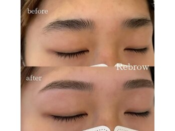 リブロウ(Rebrow)/眉WAX be/af