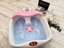 ネイルアディクション (NAIL ADDICTION)の雰囲気（フットメニューは全てフットバス付き♪）