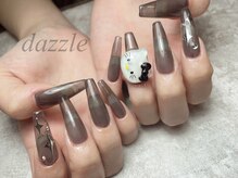 ダズル(dazzle)/シアーブラックのキティネイル