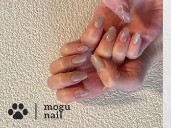 モグネイル(Mogunail)/1、2月定額Bコース/大理石ネイル