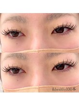 アイラッシュサロン バイ サリーエミリー(eyelash salon by SallyEmiry)/&healthy 100本♪