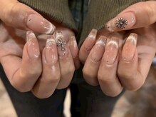 アイネイルズ 梅田店(I nails)/MomoちゅるんマグフレンチY2K