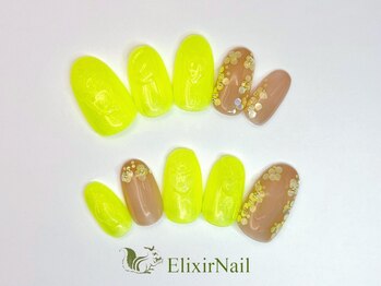 エリクサーネイル 西武新宿(Elixir Nail)/定額b カジュアル/クーポン使用