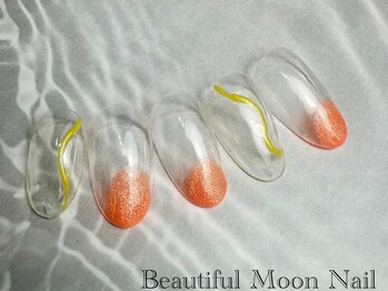 ビューティフルムーン ネイル 本厚木(Beautiful Moon Nail)/クリアネイル定額