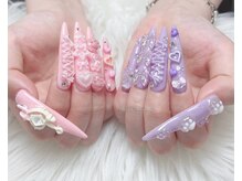 アミネイル 中野(Ami Nail)/ワンホンガーリーネイル