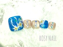 ROSYNAIL/プルメリアネイル