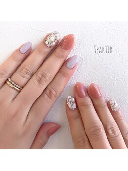 エスパルティール(Spartir)/nobleビジューネイル