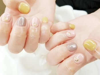 キープ ネイルサロン(KEEP)/人気のくすみカラー♪