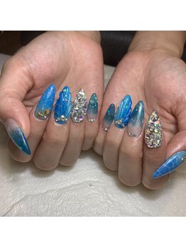 3Dシェルネイル