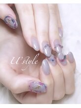 ユーズスタイル(U’style)/ドライフラワーネイル