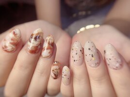 カフェオレネイル
